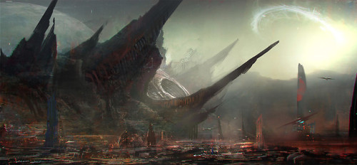 theamazingdigitalart:The amazing concept art of emmanuel shiu for Thor: RagnarokMarvel’s Thor: Ragna