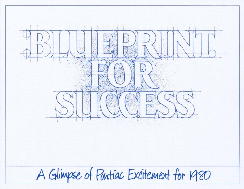 Pontiac Blueprint for Success brochure, 1980