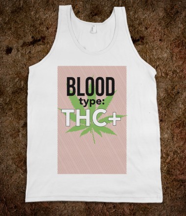 skreenedtees:  Puff Puff Pass Pokedank Blood Type THC+ Praise The Ganja Hittin’ Spliffs 
