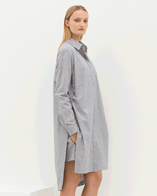 VISUAL REFERENCES • Gary Bigeni AW16 • 〰 Anders oversized shirt dress / jacket in Japanese cotton / 