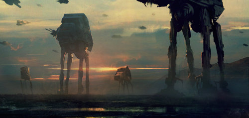 infinitemachine:
“ Imperial Walkers by daRoz
”