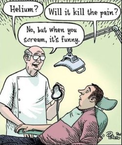 My dentist would die&hellip; no, literally.