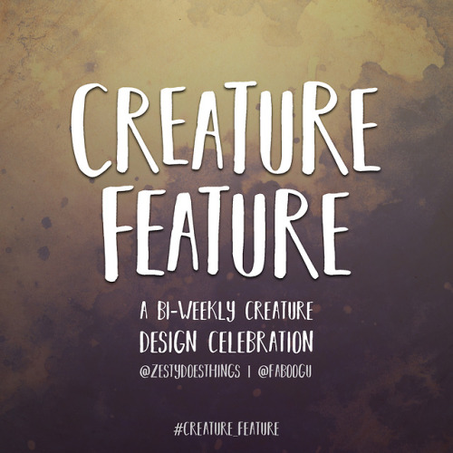 New #Creature_Feature theme is up! Take some prehistoric bones and turn then into a new kind of crea