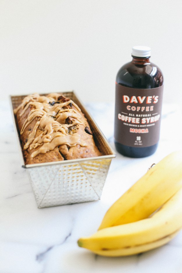 sweetoothgirl:  Caramelized Banana Chocolate Nut Loaf with Browned-Butter Coffee