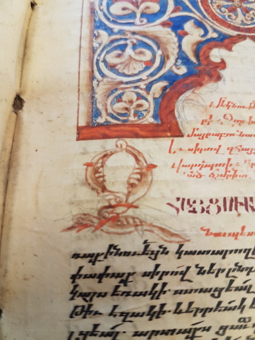 LJS 443 - [Collection of texts on the calendar]This wonderful Armenian manuscript is a collection of