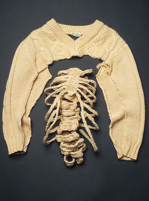 tapireye: Rib Cage Sweater by Lydia Kenselaar