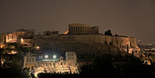 Facts About Greece Acropolis, Night View. Photo by Damianos Kounenis