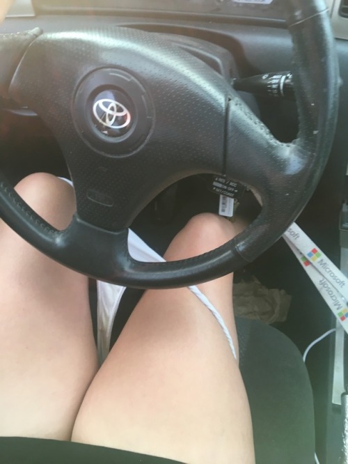 wearebabesnwheels:  When hubby says take off your panties you should listen even if you’re still driving to work in the morning! 😈   🚘🦉🛵 .. mmm brum brum baby!, cheers for them hot wheels n action!Submit your action on, or in wheels today