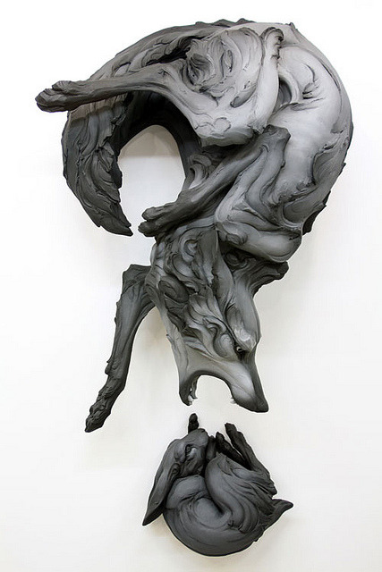  Come Undone  by  Beth Cavener StichterA gallery of ceramic sculpture. It’s