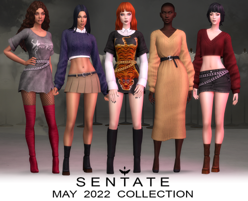 sentate:SENTATE - MAY 2022 COLLECTION Thanks to the power of Miu Miu I felt inspired to make a set t