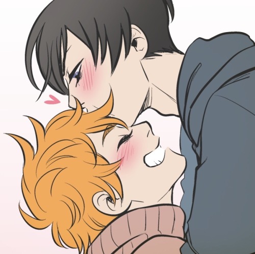 misslucid:(slides over a single piece of paper) (it reads “kagehina is gay”)