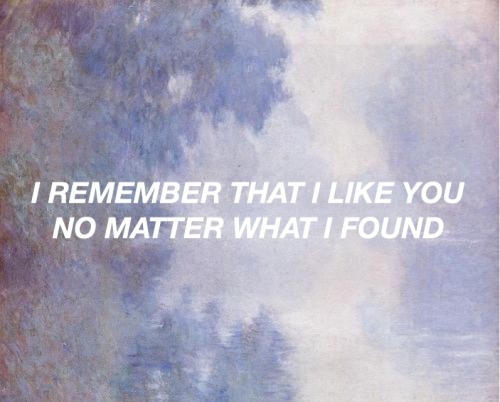 distractful:  Text over art - The 1975 // Heart Out