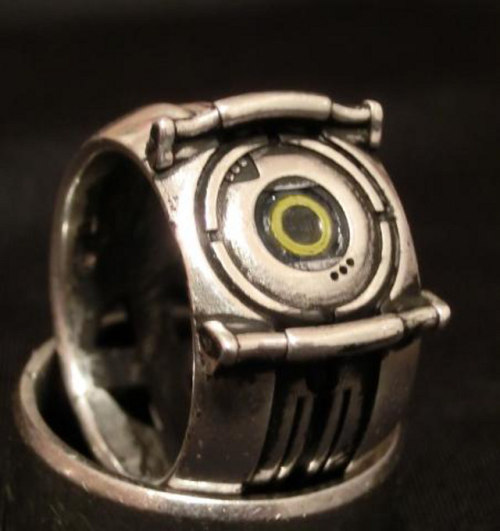 XXX copiouslygeeky:  3D Printed Portal Rings photo