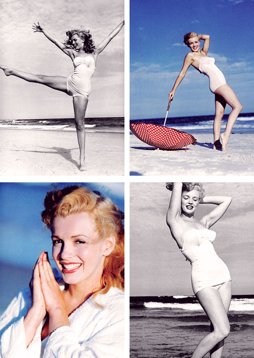 quieroalasparavolar:  Marilyn Monroe photographed by Andres De Dienes 