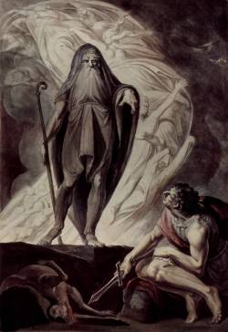 Henry Fuseli Tiresias Appears To Ulysses During The Sacrificing (1780-1785)