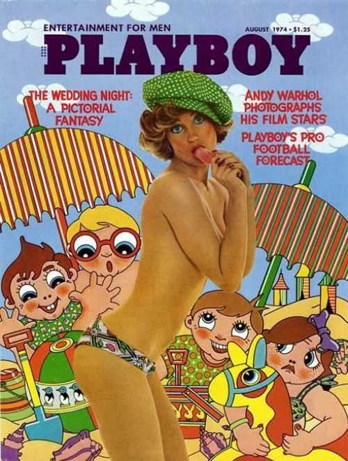 iratetreasure: playboy august  1974