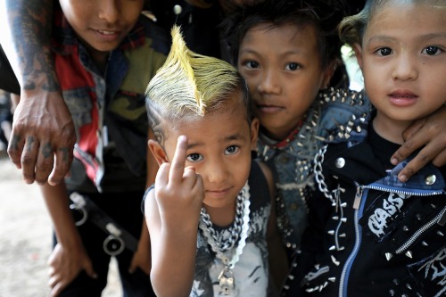 iloveyouletsgo:  PUNKS IN MYANMAR! Read the adult photos
