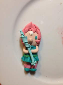 astronomicalkittenarts:  Polymer clay pearl 