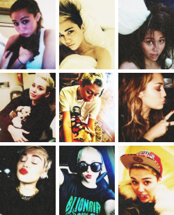 demntria:  Miley Cyrus + Personal Pics  