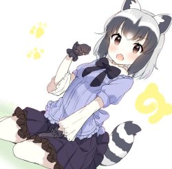 sieben002: raccoon (kemono friends) drawn by yazawa oke - Danbooru