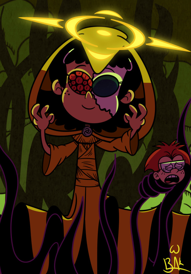 Drawlloween Day 22: Say yes to the possesed. Unspeakable oath…