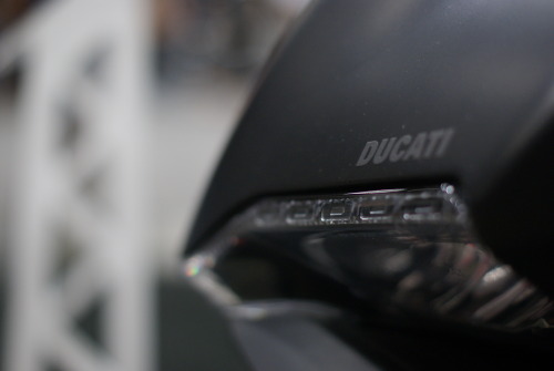 Had some fun shooting the logo on this Ducati. - D.C. International Motorcycle Show