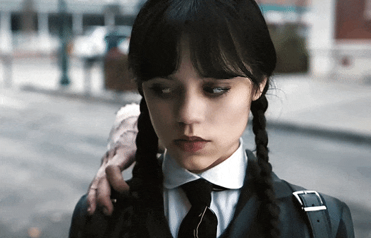 Olive's TV, movie & actor gifs & edits — Jenna Ortega in Wednesday (2022)  s01e04 "Woe What...