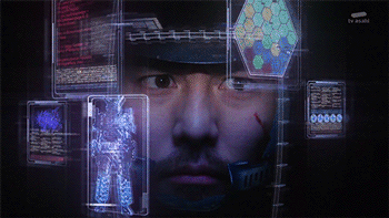 kinemax:deathdefied:when kamen rider does This Thingbonus spoiler gif bc when they do This i really 