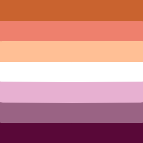 aroaesflags: Queerplatonic combo flags for anon Gay | Lesbian | Lesbian Bi | NB | Trans Aro | Pan | 