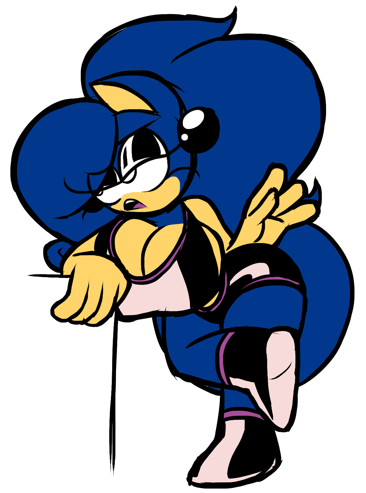 sonicboobs: Sketchdump of this old design.