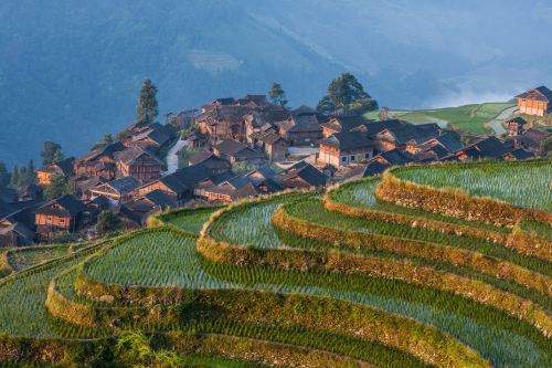 Jiabang terraces, Guizhou / China (by Paul Shao).
