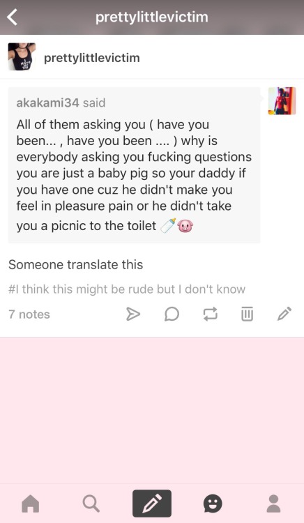 prettylittlevictim:  Just another piece of shit who thinks he can talk to girls however he wants 🤔 and is obviously uncomfortable at the thought of being called out publicly. @akakami34  @whotoblock @pinkbabyprincessblocklist @keeping-kinksters-safe