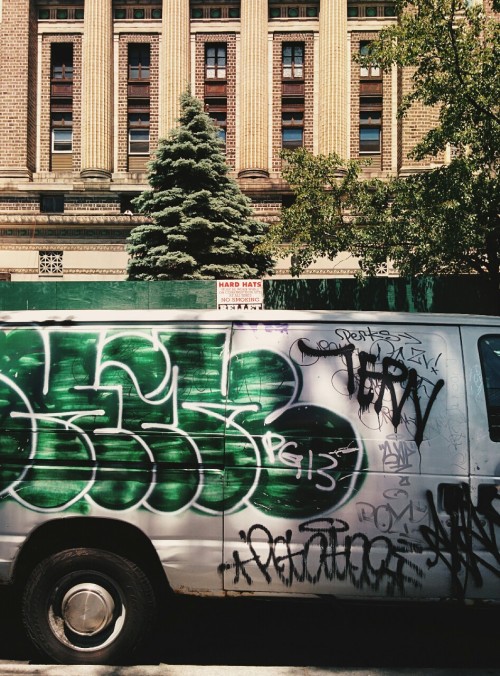 Graffiti Vans, NYC, Nexus 5, VSCO Cam