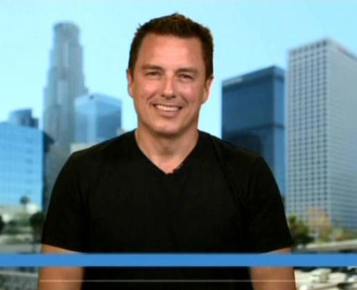 John Barrowman makes his second appearance on Good Morning Britain, 13 April 2017.