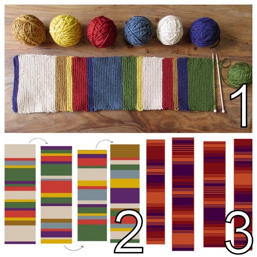 DIY Knit Authentic Doctor Who Scarves from Various Seasons. You can find scarf patterns/colors for D