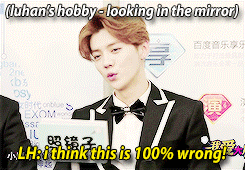 s-ooyoungs:  luhan being busted by yixing 