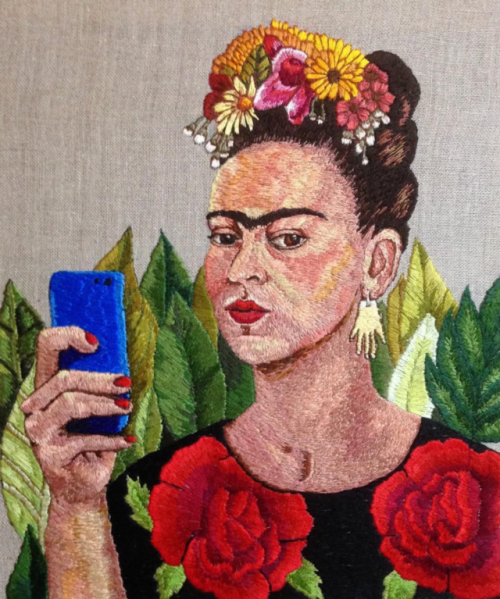 The Original Selfie by Nicole O’Loughlin (aka Knickerbocker Stitches). “I woke one 