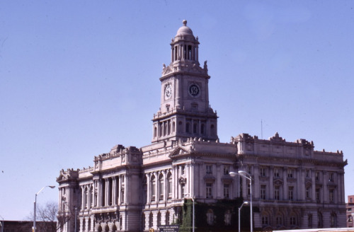 Polk County Courthouse, Des Moines, Iowa, 1969.