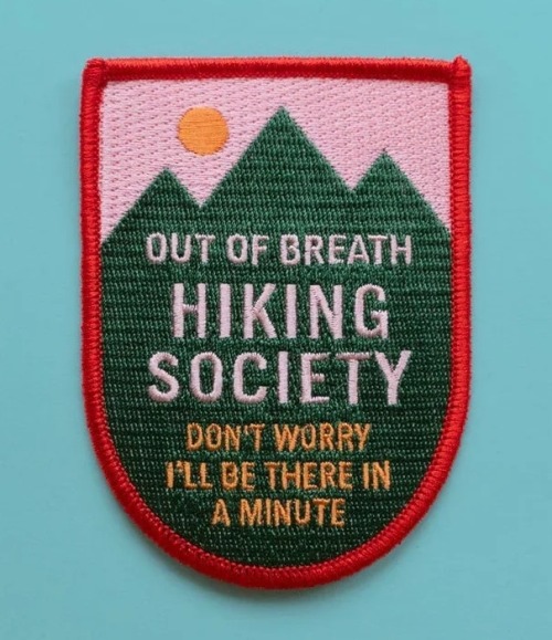 sosuperawesome:  Hiking Patch // The Outer Sunset on Etsy