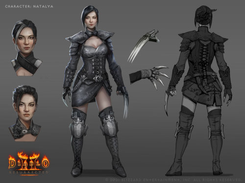 Diablo II: Resurrected Concept Artworks