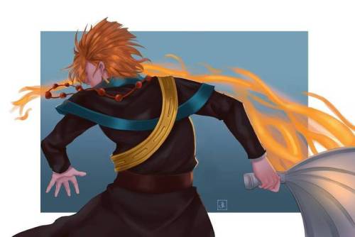 Quick art of Tasuki. Feeling like I need to draw childhood things at the moment. XD #art #illustrati