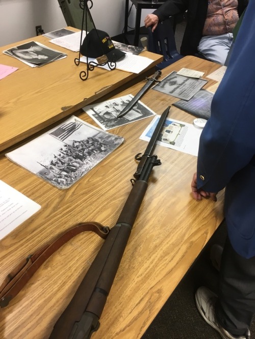 deaththekid1256:Things from Iwo Jima vets that they brought in today to my history class