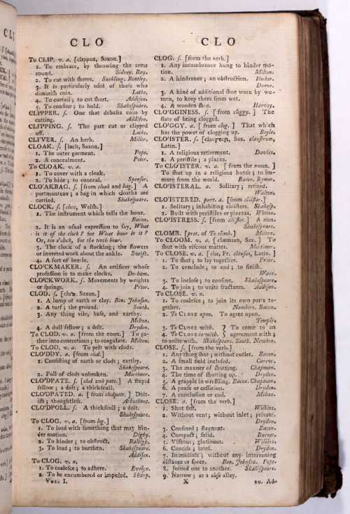 michaelmoonsbookshop: A dictionary of the English Language by Samuel Johnson London 1760