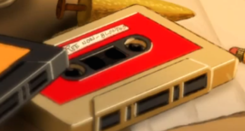chittychittybangarang:Okay that cassette tape says three non-blondes just in case you couldnt read i