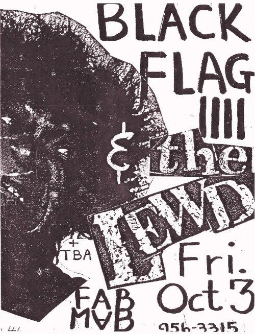 hellray:  Black Flag flyers, pt. 1. 