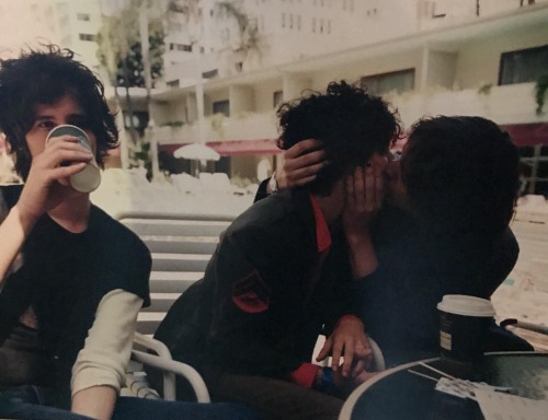 thestrokesargentinafans:Nick. Fab & Julian - from the MMITB exhibition in NYC