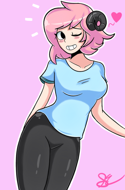 geeyogurt: I have to acknowledge someone dear to me that has supported me for so long now, so here’s @bhloopy‘s cutie OC Vimoty.Thank you so much for being a huge motivation to me, I really hope you like it. :D I do! She looks super cute in your style,