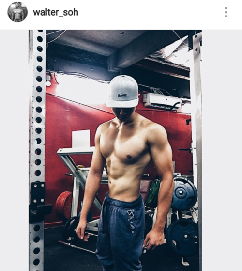 gaygrinderbuff:21 yo hottie - Walter Soh IG - Walter_soh Damn that muscles