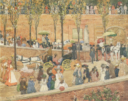 maurice-prendergast:  Monte Pincio, Rome