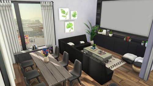 MY NEW DREAM APARTMENT 1 bedroom - 1-2 sims1 bathroom§96,063 (will be less when placed due to t